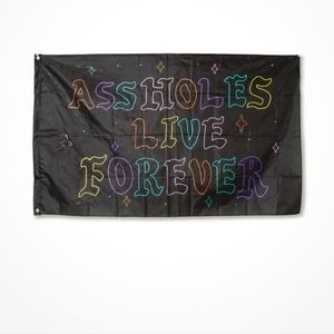 Assholes live forever tapestry